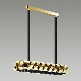4993/80LA L-VISION ODL23 373 золотой/черный/металл/акрил Люстра LED 80W 3000K ASTURO