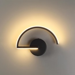 4308/8WL HIGHTECH ODL22 221 черный Настенный светильник IP20 LED 8W 480Лм 3000K SUPREMA