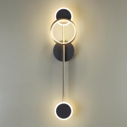 4321/16WL MIDCENT ODL22 215 металл/черный с бронзой Настенный светильник IP20 LED 16W 555Лм 3000K DENZEL