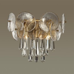 4984/2W HALL ODL22 445 золотой/стекло/хрусталь Бра G9 2*33W SEMURA