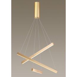 3860/39L L-VISION ODL20 193 золотистый/металл Подвесной светильник LED 3000K 39W 220V COMETA