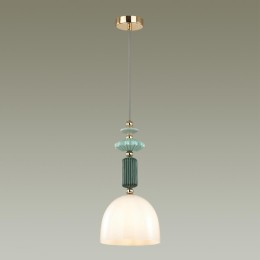 4861/1C CLASSIC ODL_EX21 111 золото/разноцветн./керамика/стекло Подвес E14 1*40W CANDY