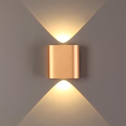 4212/2WL HIGHTECH ODL21 233 золот/металл Настен.светильник IP20 LED 2W 241Лм 3000K MAGNUM