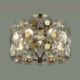 4974/5C HALL ODL22 373 золотой/хрусталь Люстра потолочная E14 5*40W TOKATA