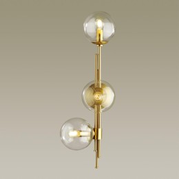 4799/3W PENDANT ODL21 341 бронзовый/прозрачный Бра с выкл. E14 3*60W BRAZERI