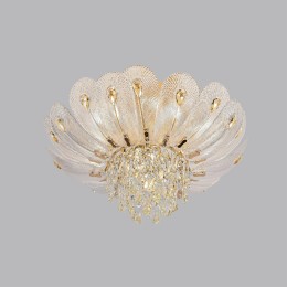 5048/7 HALL ODL24 519 золото/прозрачный/янтарный/металл/хрусталь/стекло Люстра E14 7*40W PAROTI