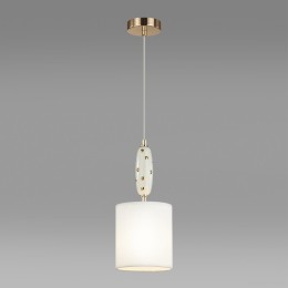 5423/1 MODERN ODL_EX24 43 золотой/молочный/белый/металл/керамика/ткань Подвес E14 1*40W POLLEN