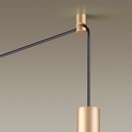 3898/H L-VISION ODL20 225 золотистый/металл дополн. крепление LUCAS (1 шт в коробке)