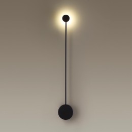 3902/5WB HIGHTECH ODL20 183 черный/металл Настенный светильник LED 4000K 5W 220V SATELLITE