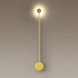 3902/5WG HIGHTECH ODL20 183 золотистый/металл Настенный светильник LED 4000K 5W 220V SATELLITE