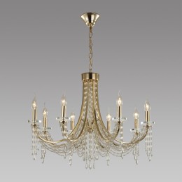 5063/8 CLASSIC ODL24 537 золото/прозрачный/металл/хрусталь Люстра E14 8*40W CAPEL