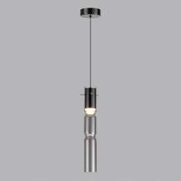 5059/5L PENDANT ODL24 323 черный/дымчатый/металл/стекло Подвес LED 5W 3000K SCROW