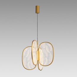 6664/53L L-VISION ODL_EX24 015 Подвесной светильник античн бронза/металл/акрил IP20 LED 54W 3000Лм 3000K PIUMA