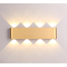 3893/8WL HIGHTECH ODL20 233 золотистый/металл Настенный светильник LED 3000K 8W 220V MAGNUM