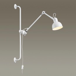 4126/1WA MODERN ODL19 587 белый Бра на кронштейне Е14 1*40W ARTA