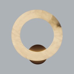 6685/25WL L-VISION ODL25 настенный светильник латунь/металл/алебастр IP20 LED 25W 3000/4000K MARBELLA