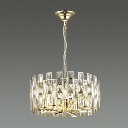 4121/8 HALL ODL19 481 золото/хрусталь Люстра E14 8*40W DIORA