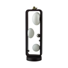 5434/3FB NATURE ODL_EX26 черный/золотистый/хром/металл/акрил/декор металл Уличный наземный светильник-торшер 65см IP54 G9 3*15W max LUMA