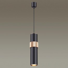 4738/5L L-VISION ODL20 349 черный/золотой Подвес GU10 5W 220V AFRA