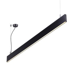 358160 OVER NT19 344 черный Подвесной светильник IP20 LED 4000K 40W 220-240V ITER
