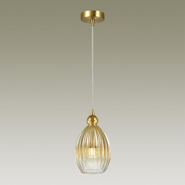 4712/1 PENDANT ODL20 373 янтарный/бронзовый Подвес E27 60W 220V STORZO