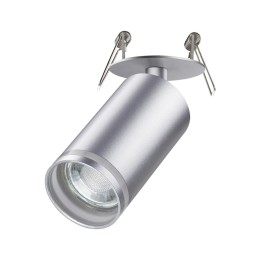 370883 SPOT NT22 507 серебро Cветильник встраиваемый IP20 GU10 9W 220V ULAR