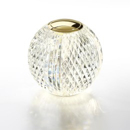 5008/2TL L-VISION ODL24 459 золотой/металл/акрил Настольный светильник LED 2W 4000K 180лм CRYSTAL