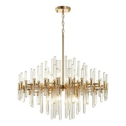 4988/12 HALL ODL22 551 золотой/стекло Люстра E14 12*40W STIKA