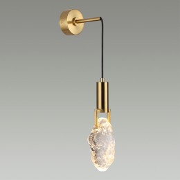 4372/5WL MIDCENT ODL23 207 античная бронза/металл/стекло Настенный св-к IP20 LED 200Лм 5W 3000K LIA