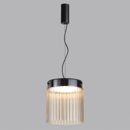 5047/20L L-VISION ODL24 303 черный/светл.янтарный/металл/стекло Подвес LED 20W 4000К 2238Лм PILLARI