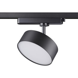 358756 PORT NT21 215 черный Светильник трековый однофазный трехжильный IP20 LED 24W 4000K 2100Лм 100-265V PROMETA
