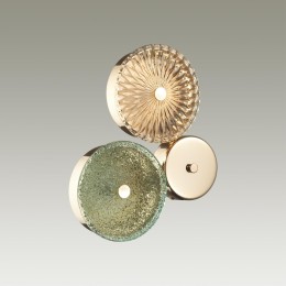 5412/14WL L-VISION ODL_EX23 51 золотой/желтый/зеленый металл/стекло Бра LED 14W 4000K CARAMELLA