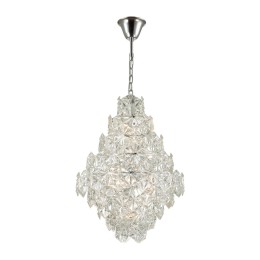 4923/10A MODERN ODL22 325 хром/прозрачный/стекло Люстра E14 10*40W TALERTI