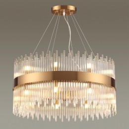 4722/18 HALL ODL20 558 бронзовый/стекло/прозрачный Люстра G9 18*33W 220V FOCCO