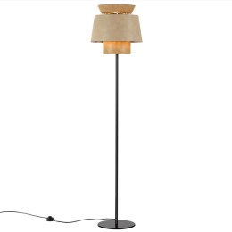 4992/1F PENDANT ODL24 401 черный/бежевый/терракотовый/золотой/металл/экокожа Торшер E27 1*60W KRESSA