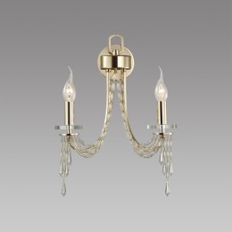 5063/2W CLASSIC ODL24 537 золото/прозрачный/металл/хрусталь Бра E14 2*40W CAPEL