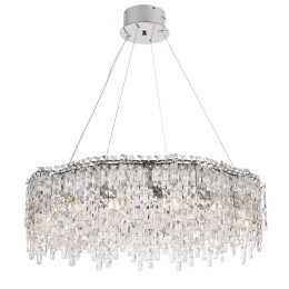 5074/14 HALL ODL24 529 хром/прозрачный/металл/хрусталь Люстра E14 14*40W ROLTA