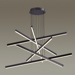 3890/96L L-VISION ODL20 196 черный/металл Подвесной светильник LED 4000K 96W 220V RUDY