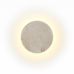 6625/5WL HIGHTECH ODL24 131 бежевый/металл/травертин Настенный светильник IP20 LED 6W 3000K 220V TRAVERTINO