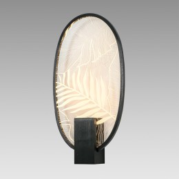 6665/15WL L-VISION ODL_EX24 015 Настенный светильник брашир. черный/металл/акрил IP20 LED 15W 870Лм 3000K PIUMA