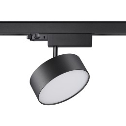 358759 PORT NT21 269 черный Трехфазный трековый светодиодный светильник IP20 LED 24W 4000K 2100Лм 100-265V PROMETA
