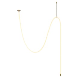 4399/40CL HIGHTECH ODL23 134 ант.бронза/металл/канат Потолочный св-к встраиваемый (2 крепления и крючок в комплекте) IP20 LED 40W 1580Лм 3000K CORDA