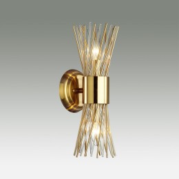 4839/2W HALL ODL21 563 золото/металл/стекло Бра E14 2*40W ORTA