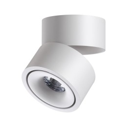 358774 OVER NT21 364 белый Светильник накладной светодиодный IP20 LED 15W 4000K 1300Лм 100-265V GRODA