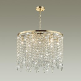 5028/9 MODERN ODL23 531 золотой/прозрачный металл/хрусталь Люстра E14 9*40W CHOKKA