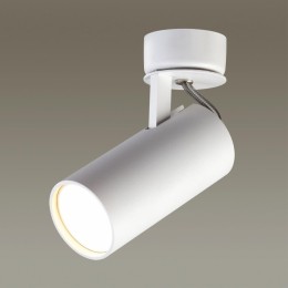 3873/1C HIGHTECH ODL19 285 белый Потолочный светильник GU10 1*50W 220V KIKO