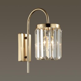 4987/1W CLASSIC ODL22 549 золотой/хрусталь Бра E14 1*40W VASSA