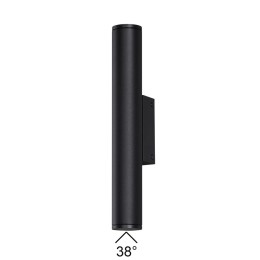 7105/6WL NATURE ODL25  Уличный настенный светильник металл IP54 LED 2*3W  3000K 85-265V TUBUS