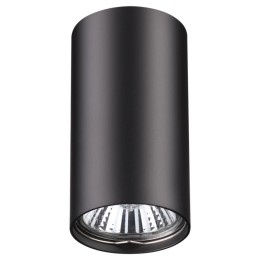 370420 OVER NT19 429 черный Накладной светильник IP20 GU10 50W 220V PIPE