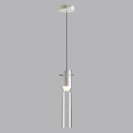 5058/5LB PENDANT ODL24 323 белый/прозрачный/металл/стекло Подвес LED 5W 3000K SCROW